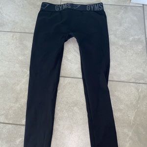 Black gymshark leggings